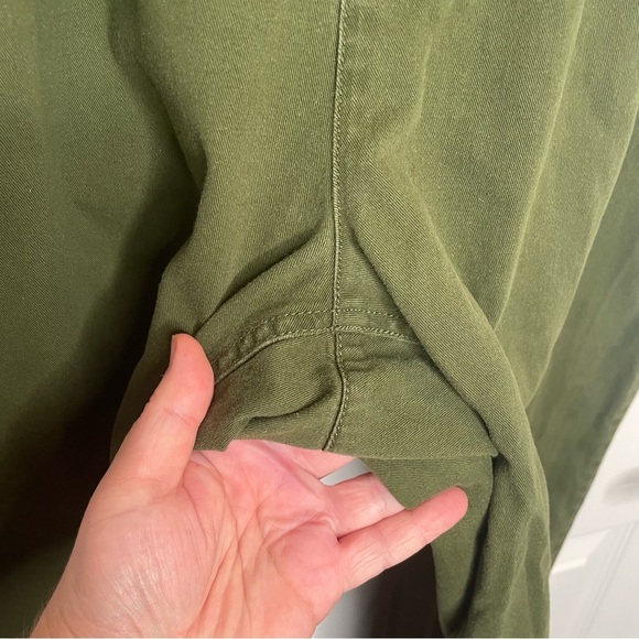 Urban Outfitters Terra Paperbag Ultra High Waisted Pants Y2K Grunge in Green L - Picture 8 of 12